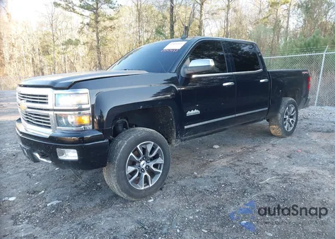 2014 Chevrolet Silverado 1500 High Country from USA, damaged, VIN 3GCUKTECXEG274888